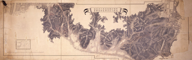 Prospectus for survey map for the canal through Lake Biwa in Oumi District in Shiga Prefecture to Kyoto