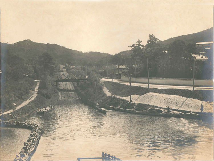 Nanzenji Boat Reservoir and Keage Incline [Provided by the Tanabe Family]